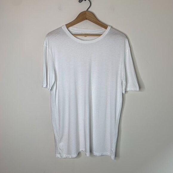 Aritzia Wilfred Free T-Shirt tee Short Sleeve Crewneck relaxed Cotton White XXS - Picture 5 of 16